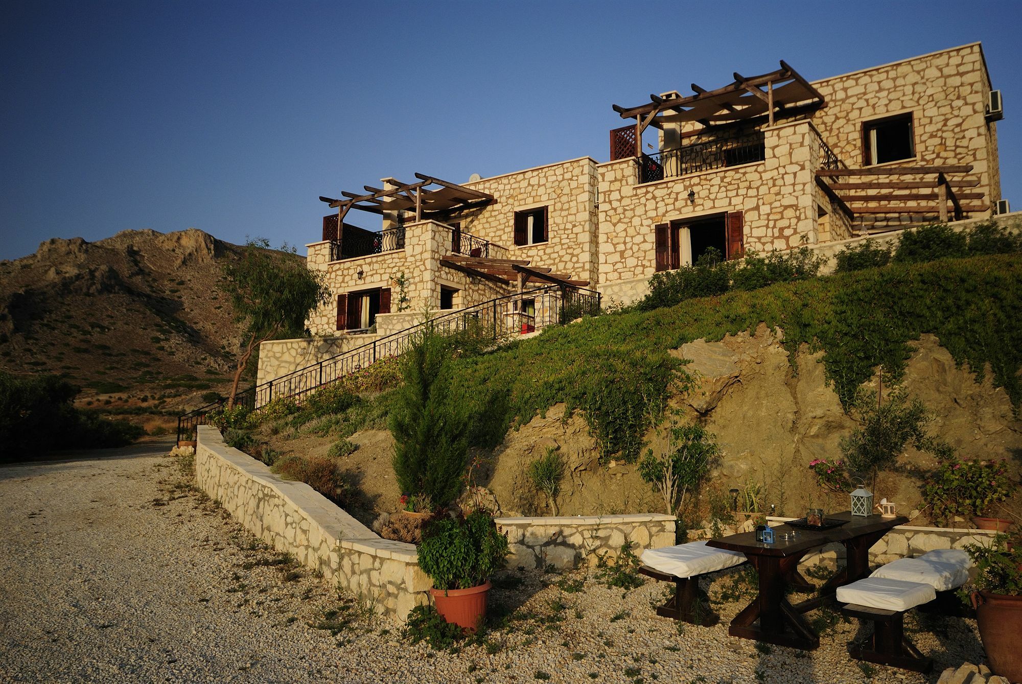 Ville Du Soleil - Exclusive Homes With Rustic Charm And Sensational Views Of The Mediterranean Sea Макригиалос Экстерьер фото