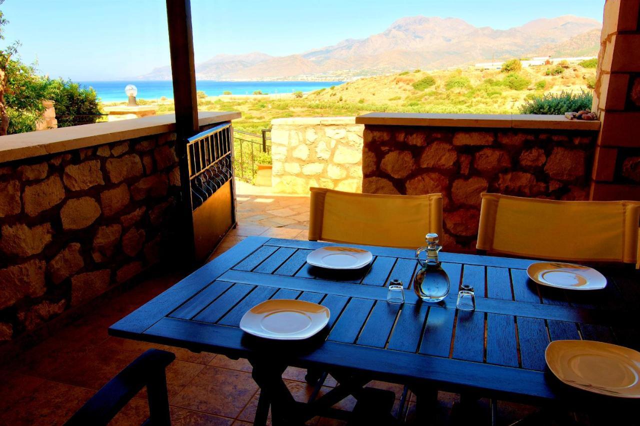 Ville Du Soleil - Exclusive Homes With Rustic Charm And Sensational Views Of The Mediterranean Sea Макригиалос Экстерьер фото